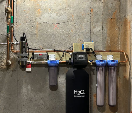 Whole House System Installed in Basement