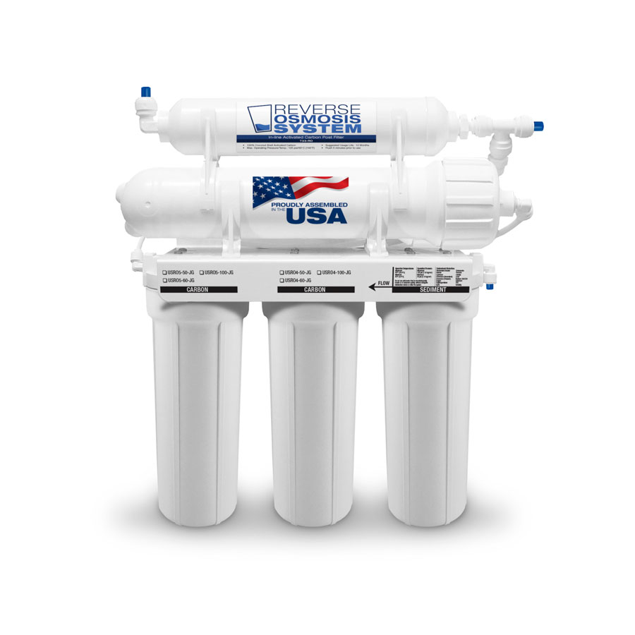 5-Stage, 60 GPD Reverse Osmosis System